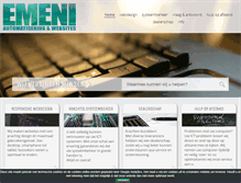 Tablet Screenshot of emeni.nl